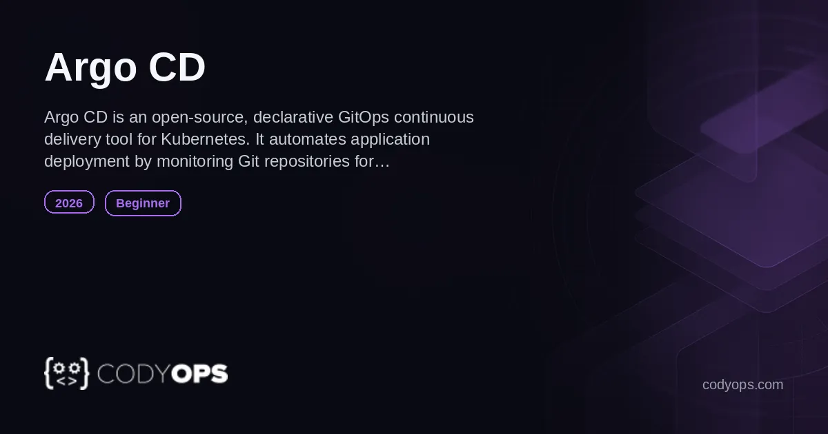 Nuevo curso Argo CD: Automatización de despliegues para principiantes 2026 Image